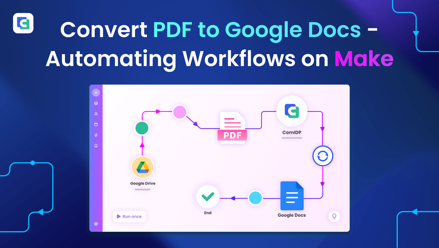 Convert PDF to Google Docs - Automating Workflows on Make