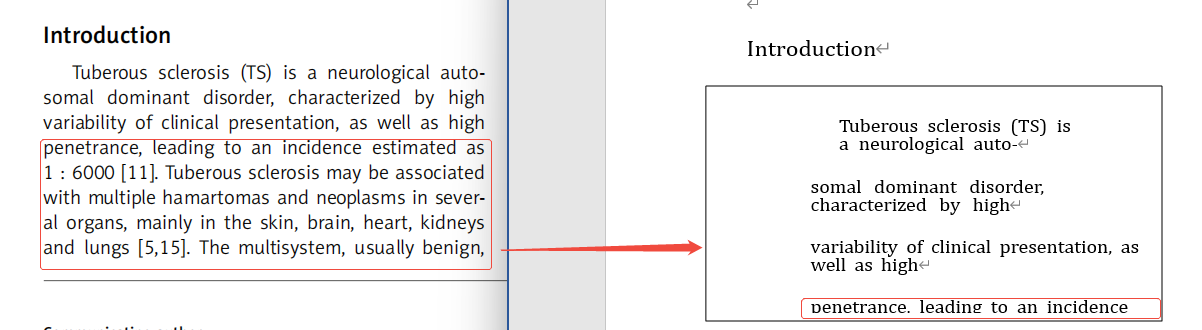 Paragraph Spacing Causes Text Cut-Off