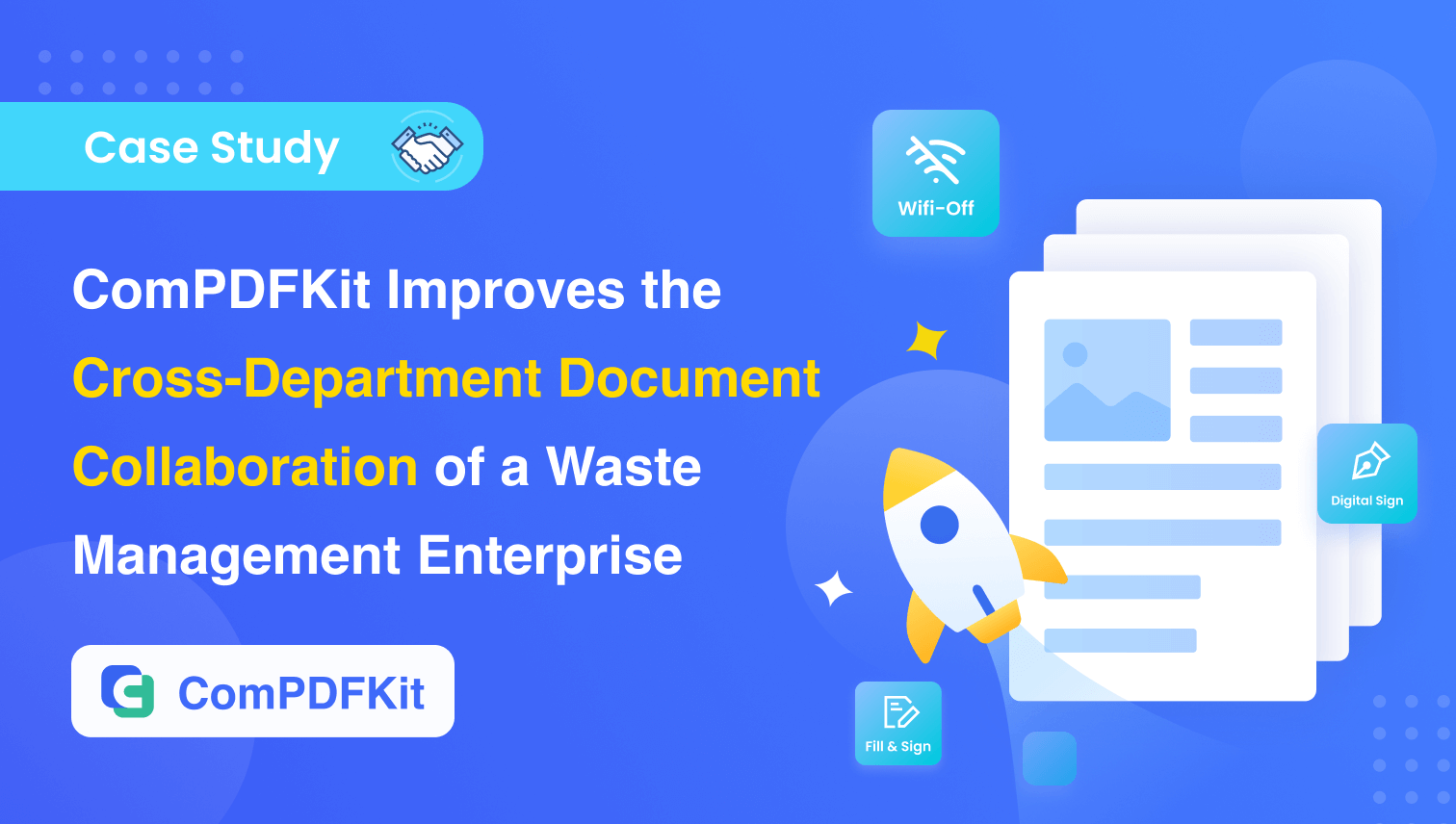 ComPDFKit Improves the Cross-Department Document Collaboration of a Waste Management Enterprise