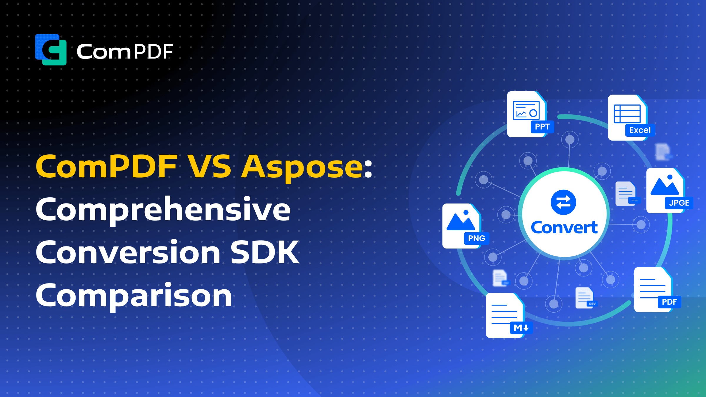 ComPDF VS Aspose_ Comprehensive Conversion SDK Comparison