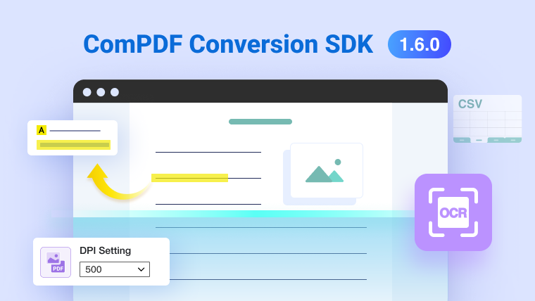 ComPDF Conversion SDK 1.6.0