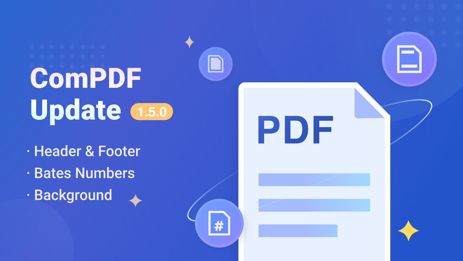Introducing ComPDF SDK 1.5.0