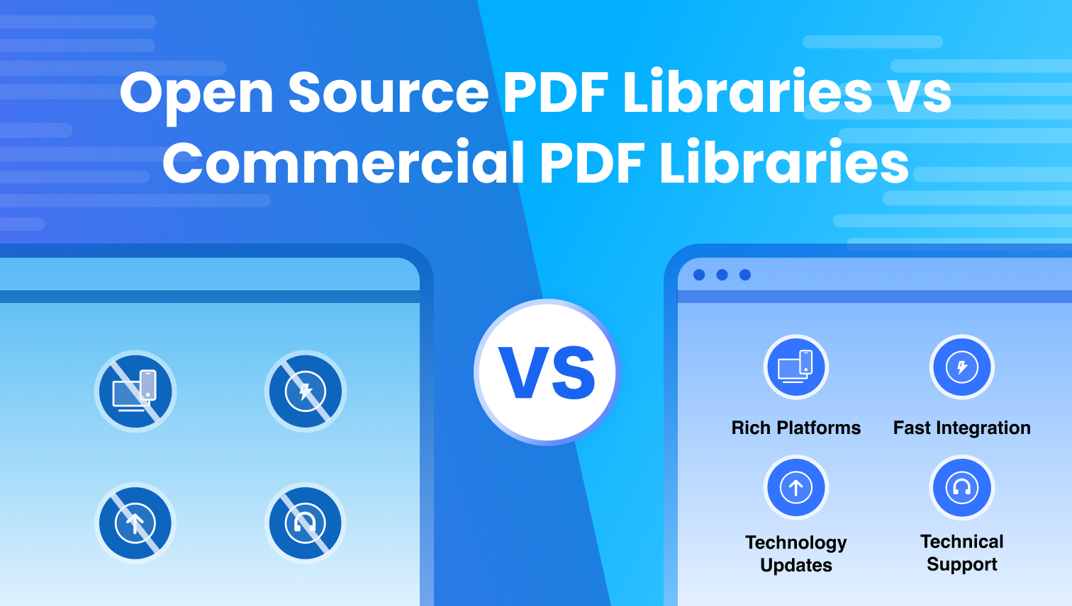 Open Source PDF Libraries and Tools VS ComPDF