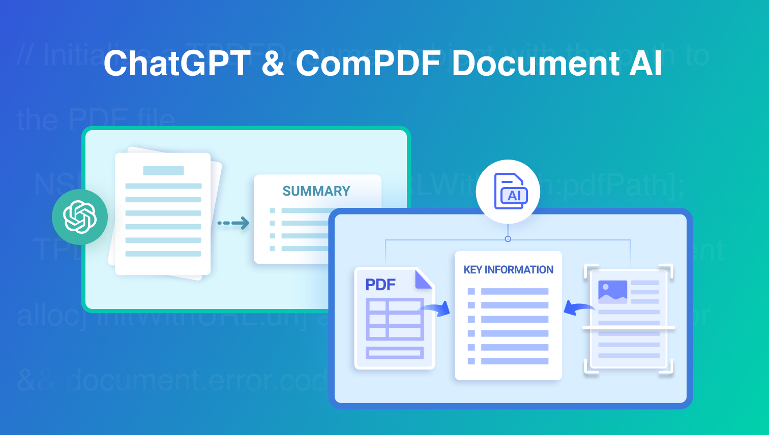 The Powerful ChatGPT and ComPDF Document Processing