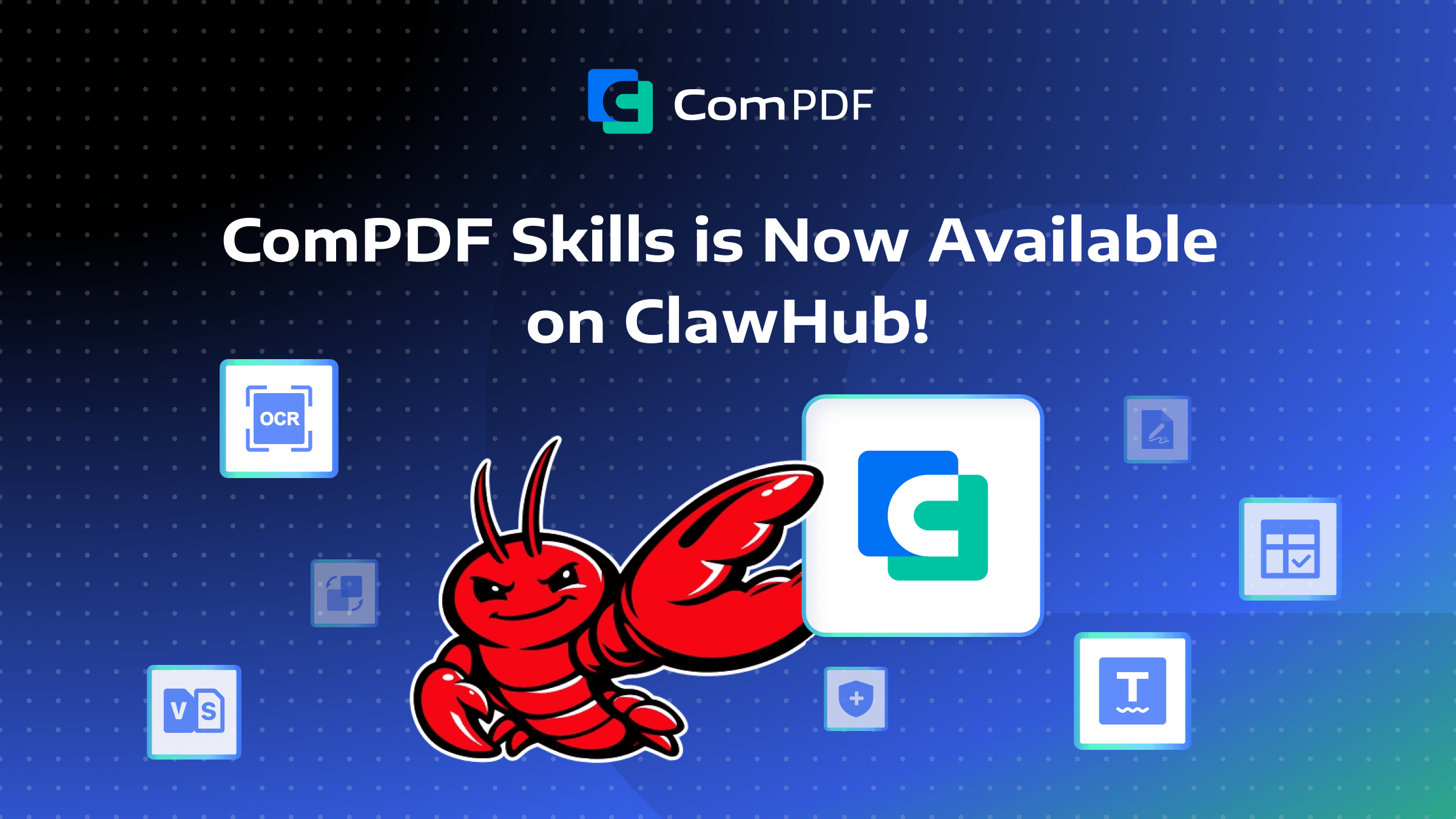 ComPDF Skills is Now Available on ClawHub!