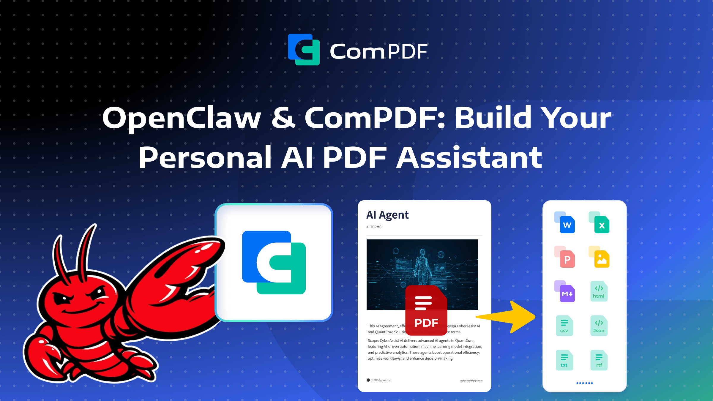 OpenClaw & ComPDF_ Build Your Personal AI PDF Assistant