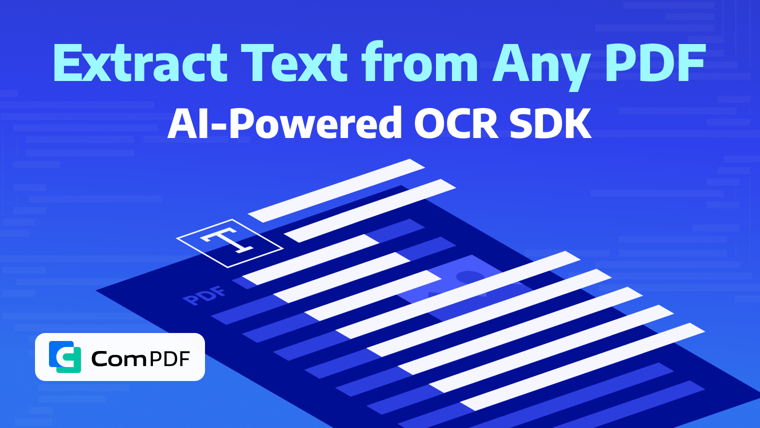 Extract Text from Any PDF — AI-Powered OCR SDK