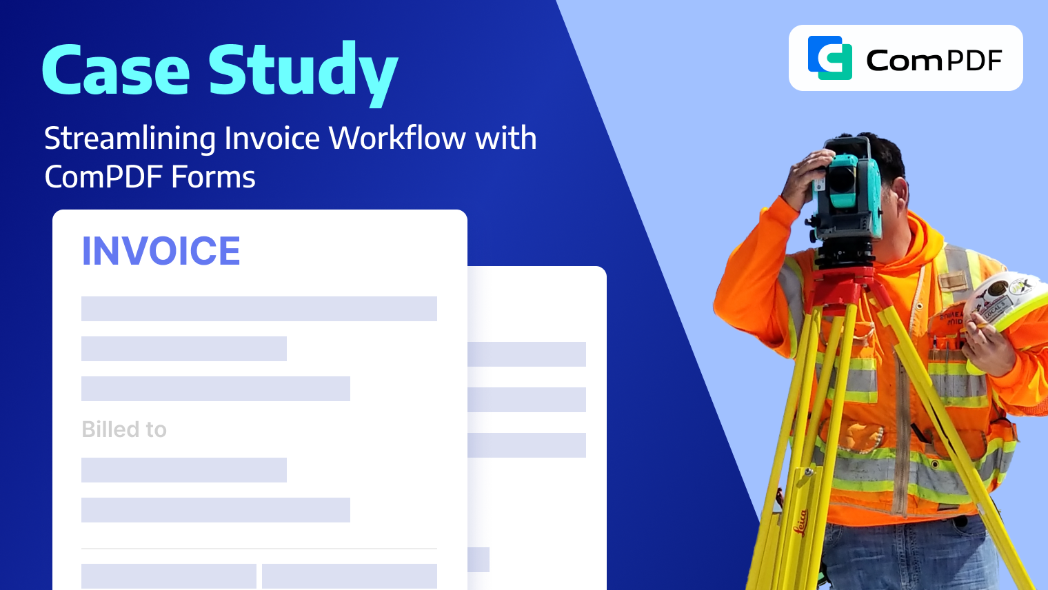 Case Study: Streamlining Invoice Workflow with ComPDF Forms