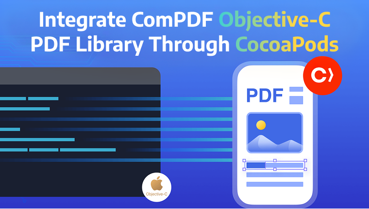 Integrate ComPDF Objective-C PDF Library Through CocoaPods