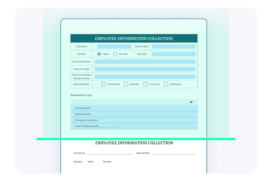 Dynamic PDF Form Generation