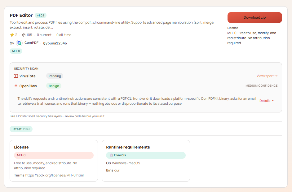 ComPDF Skills &mdash; PDF Editor