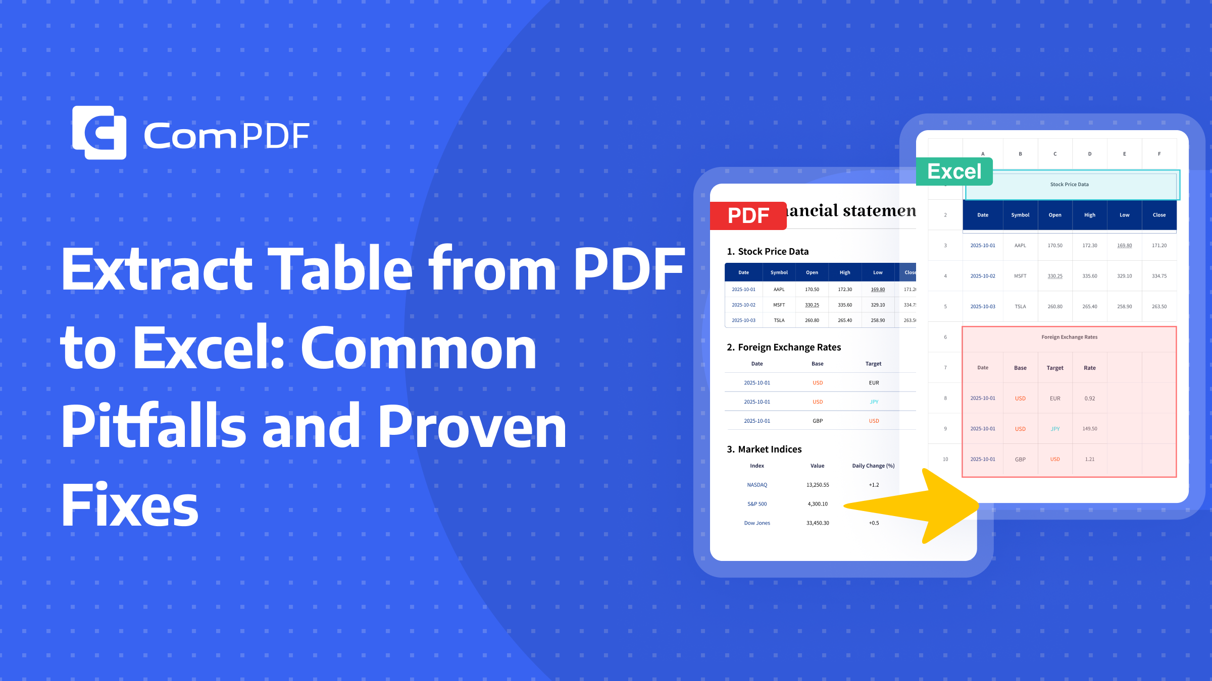 Extract Table from PDF to Excel: Common Pitfalls and Proven Fixes